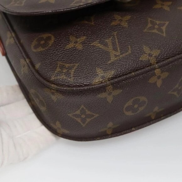 LOUIS VUITTON Monogram Saint Cloud MM Shoulder Bag M51243 LV Auth BA4400 - Picture 4 of 16